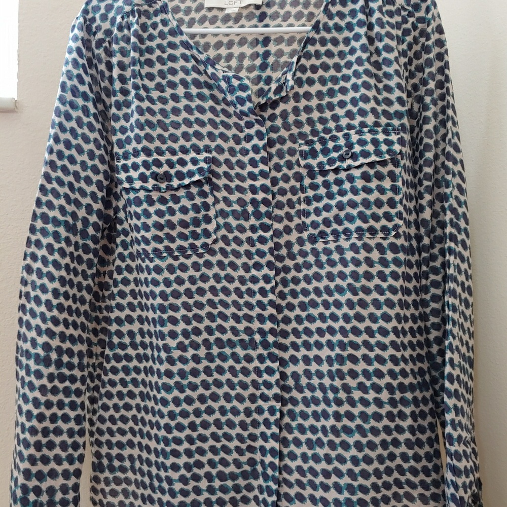 LOFT Long sleeve soft shirt